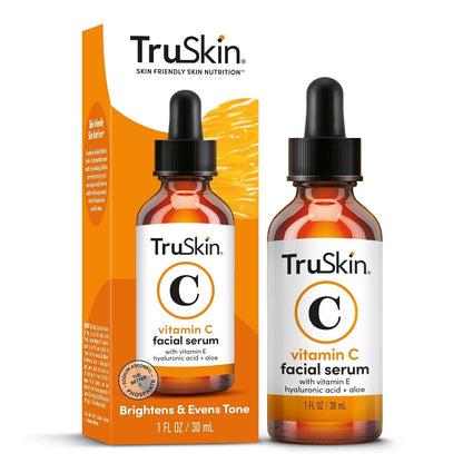 Vitamin C Serum for Face – anti Aging Formula with Vitamin C, Hyaluronic Acid, Vitamin E – Brightening Serum – Improve Appearance of Dark Spots, Tone, Fine Lines & Wrinkles, 1 Fl Oz